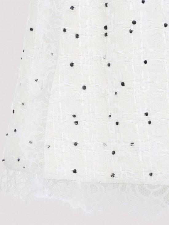 25FW 지암바티스타 발리 숏 원피스 25FWPVCA204128LINM019 White - GIAMBATTISTA VALLI