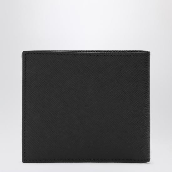 26SS 프라다 사피아노 레더 트라이앵글 로고 반지갑 2MO513QHH Black - PRADA