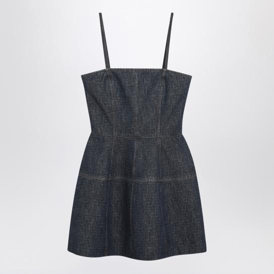 26SS 펜디 데님 원피스 FLD568AW82 Blue
