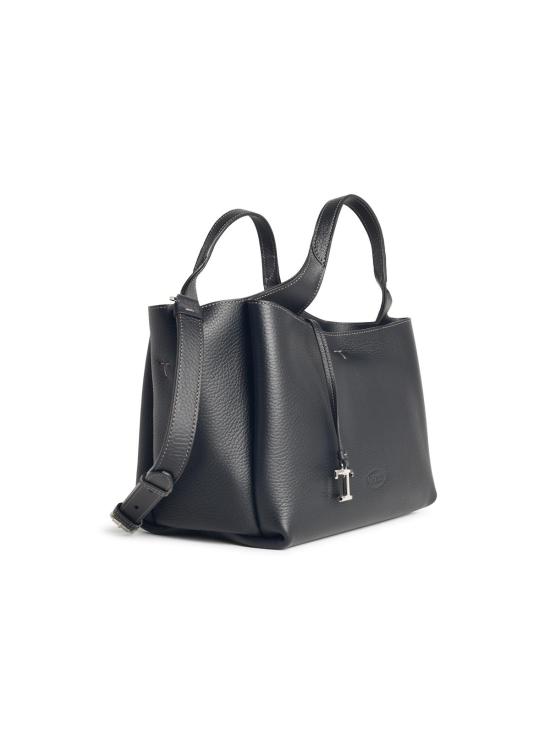 25FW 토즈 미니 토트백 XBWAPAFL100QRIB999 Black - TODS