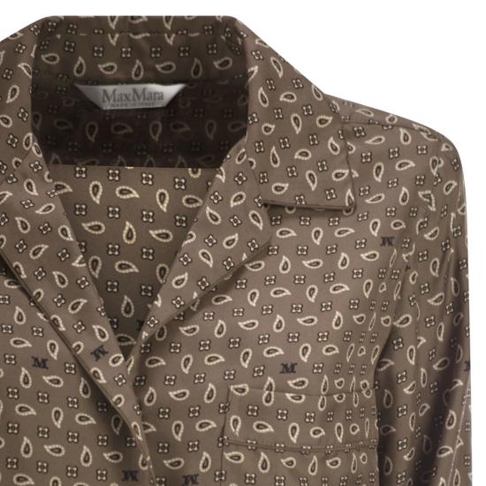 26SS 막스마라 셔츠 2611111131600 BROWN - MAX MARA