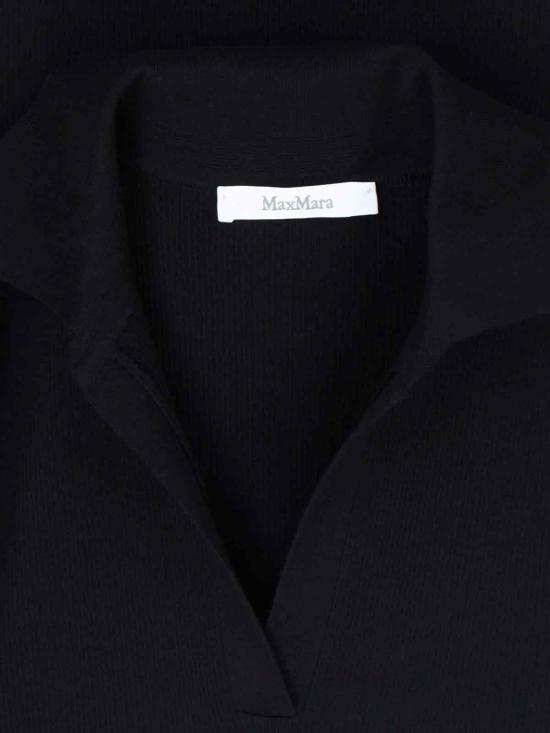 26SS 막스마라 반팔 티셔츠 2611361171600 006 Black - MAX MARA