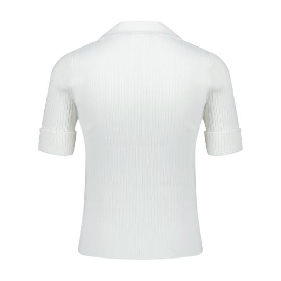 26SS 쿠레쥬 반팔 티셔츠 126MPO053FI0001 0001 white - COURREGES