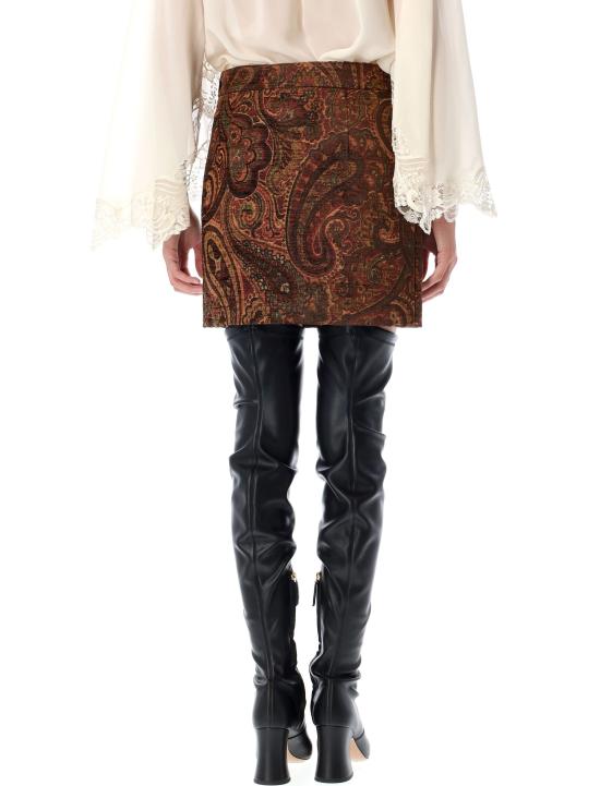 25FW 끌로에 숏 스커트 CH25AJU12282 69A RED - CHLOE