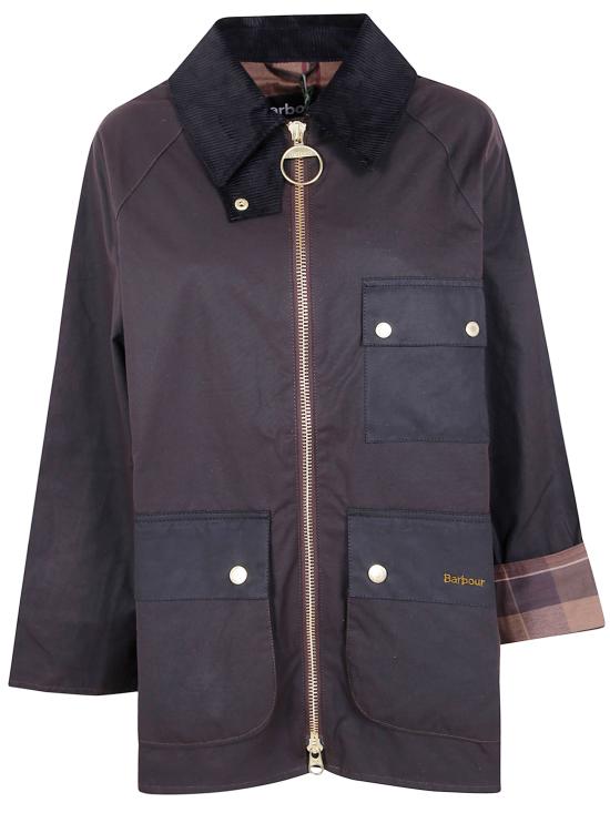 25FW 바버 루엘라 왁스 재킷 LWX1483LWX RU91 BROWN