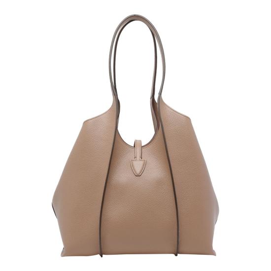 26SS 토즈 T 타임리스 쇼퍼 백 스몰 XBWTSBA0200XSOC428 BROWN - TODS