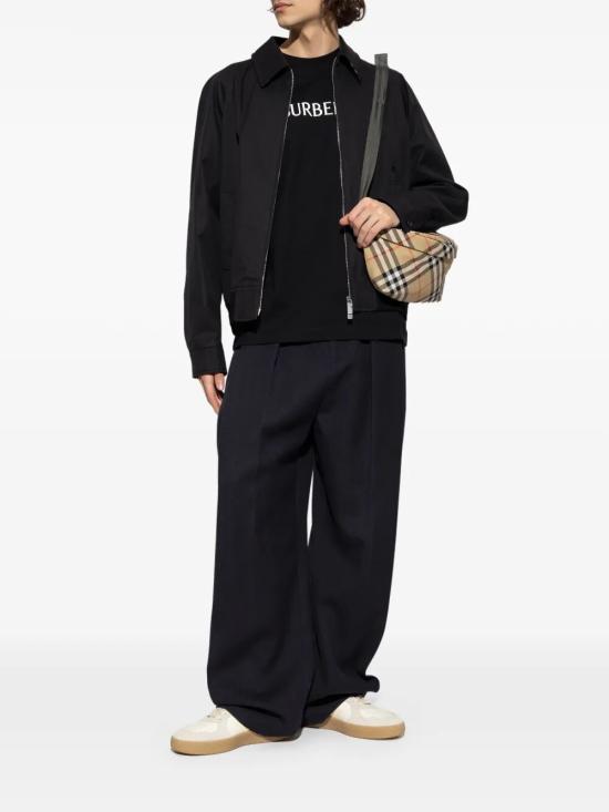 26SS 버버리 반팔 티셔츠 8122387 A1189 BLACK - BURBERRY