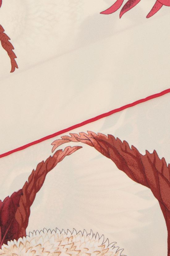 26SS 살바토레 페라가모 머플러/스카프 780051 004 AVORIO BORDEAUX FUXIA - SALVATORE FERRAGAMO