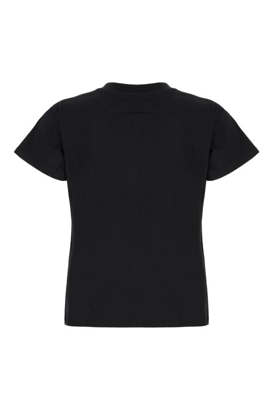 26SS MM6 메종마르지엘라 뉴메릭 코튼 저지 티셔츠 S52GC0327M20170 900 BLACK - MM6 MAISON MARGIELA