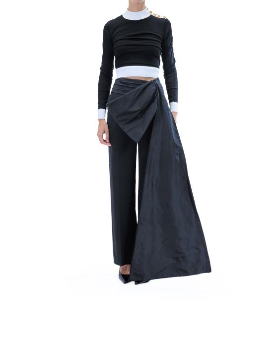 25FW 칼라거펠트 팬츠 A4W10131 999 black NERO - KARL LAGERFELD