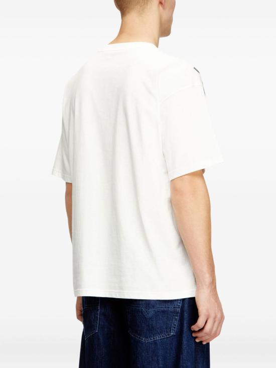 26SS 디젤 반팔 티셔츠 A20945 0PLAT141 White - DIESEL