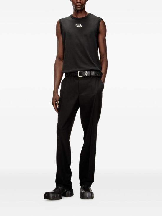 26SS 디젤 민소매 티셔츠 A21743 0JMBB900 Black - DIESEL