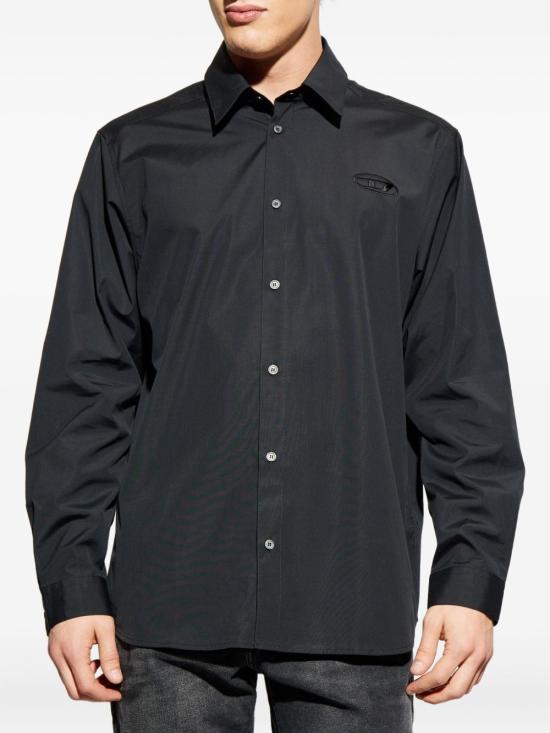 26SS 디젤 긴팔 셔츠 A20472 0GSBH9XX Black - DIESEL