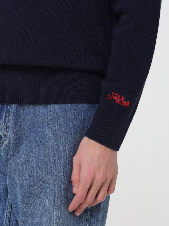 25FW 세인트바쓰 스웨터 HER0001 00013I Ocean - MC2 SAINT BARTH