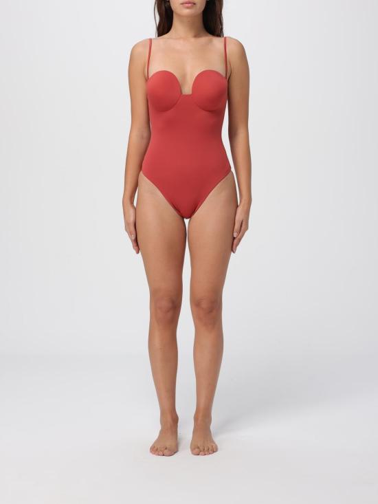 25FW 마그다뷰트림 원피스 수영복 800725 Red