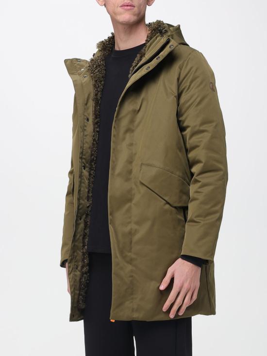 25FW 세이브더덕 코트 D42387MWILL21 50072 Green - SAVE THE DUCK