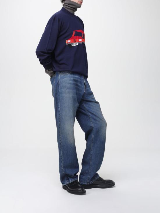 25FW 마리아노 스웨터 SW0607333 43 Blue - MAGLIANO