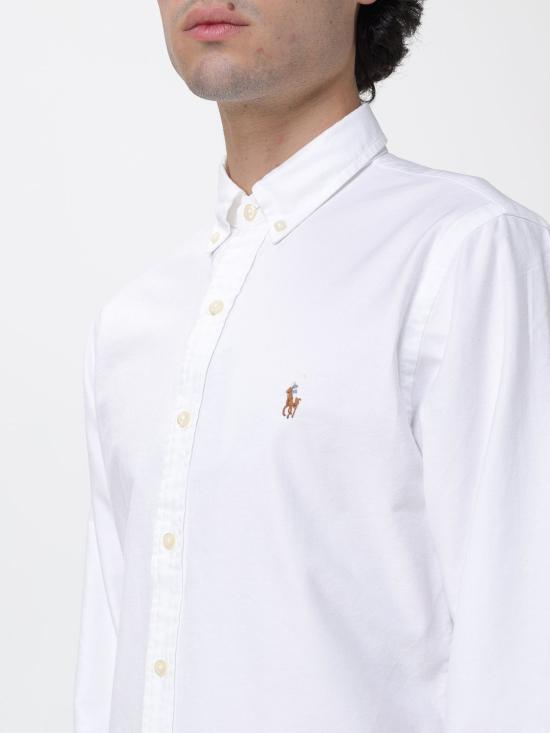 26SS 폴로 랄프로렌 긴팔 셔츠 710549084 006 White - POLO RALPH LAUREN