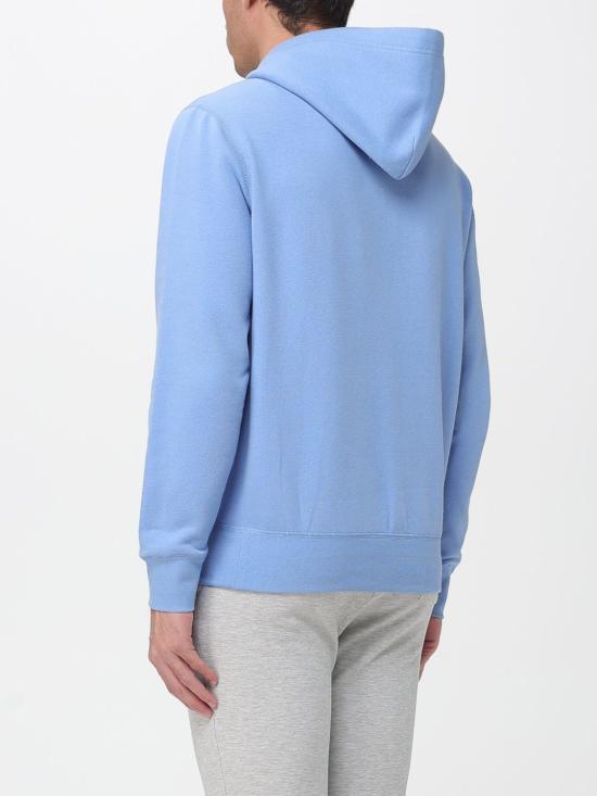 26SS 폴로 랄프로렌 포니 자수 플리스 후드 티셔츠 710766778 109 Blue 1 - POLO RALPH LAUREN