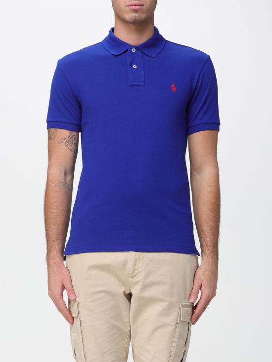 26SS 폴로 랄프로렌 폴로 티셔츠 710795080 001 Blue 1