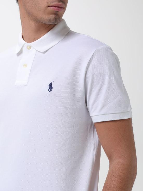 26SS 폴로 랄프로렌 폴로 티셔츠 710548797 001 White - POLO RALPH LAUREN