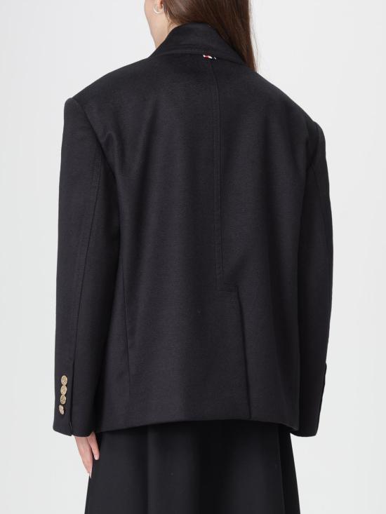 25FW 톰브라운 코트 FOR091A05387 415 Navy - THOM BROWNE