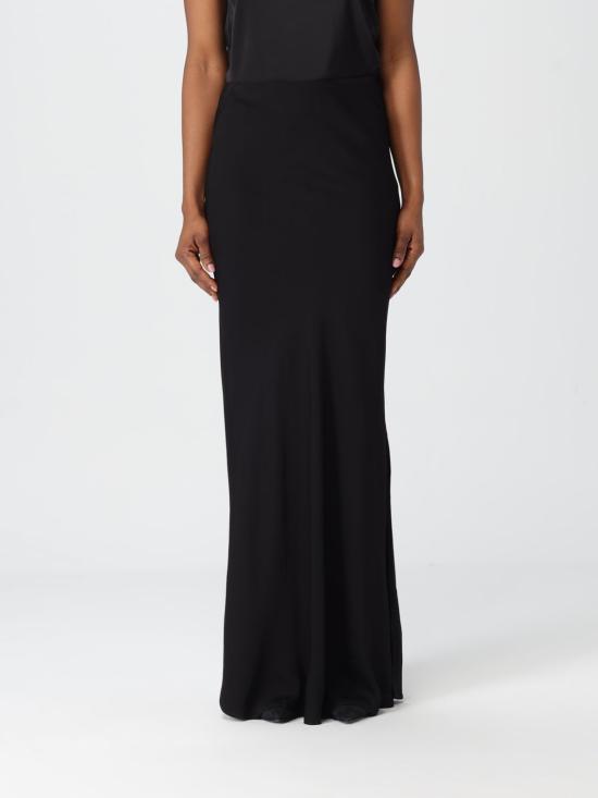 25FW 트윈셋 롱 스커트 251TT2193 00006 Black