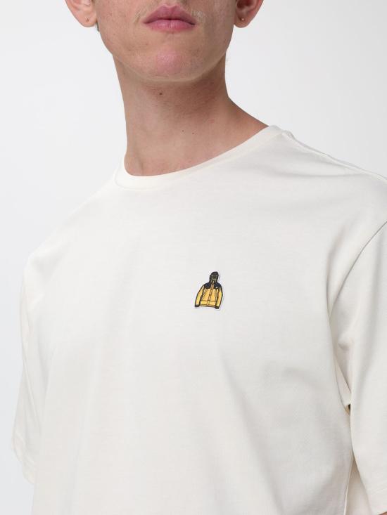 25FW 노스페이스 반팔 티셔츠 NF0A8EU7 QLI1 Natural - NORTH FACE