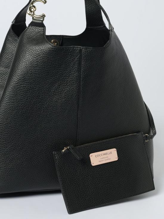 25FW 코치넬리 숄더백 E1SHA110101 001 Black - COCCINELLE