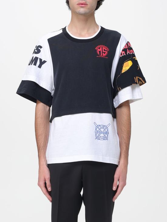 25FW 마린세르 반팔 티셔츠 MTT096AUJER0003 WH11 White