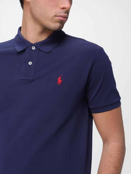 26SS 폴로 랄프로렌 폴로 티셔츠 710795080 007 Blue - POLO RALPH LAUREN