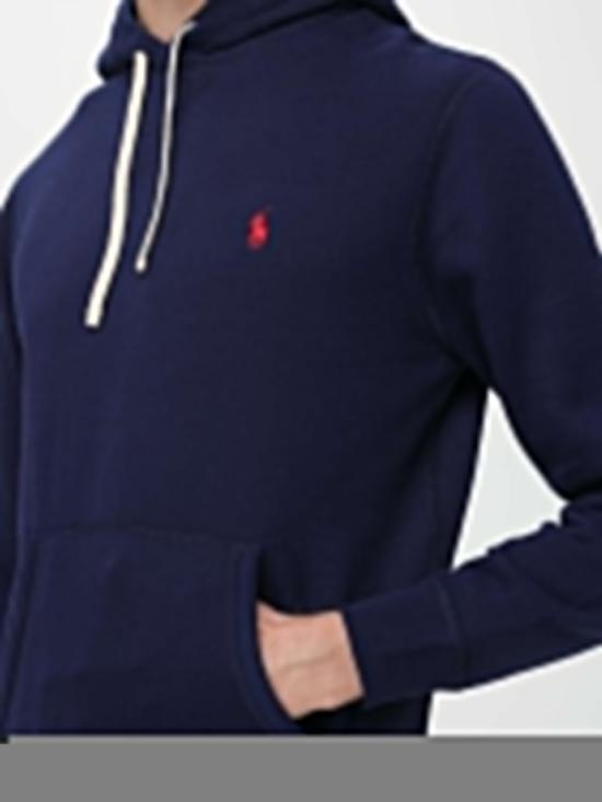26SS 폴로 랄프로렌 포니 자수 플리스 후드 티셔츠 710766778 007 Blue - POLO RALPH LAUREN