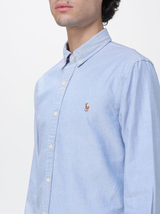 26SS 폴로 랄프로렌 긴팔 셔츠 710549084 007 Blue - POLO RALPH LAUREN