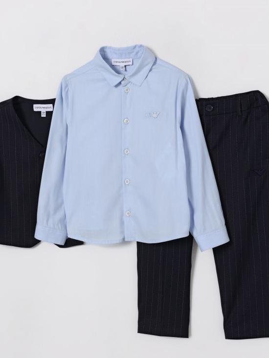 25FW [키즈] 엠포리오 아르마니 점프수트 EB000590AF16577 MB004 Black - EMPORIO ARMANI