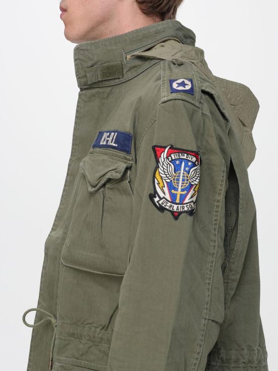 26SS 폴로 랄프로렌 로고 아이코닉 밀리터리 자켓 710961616 001 Green - POLO RALPH LAUREN