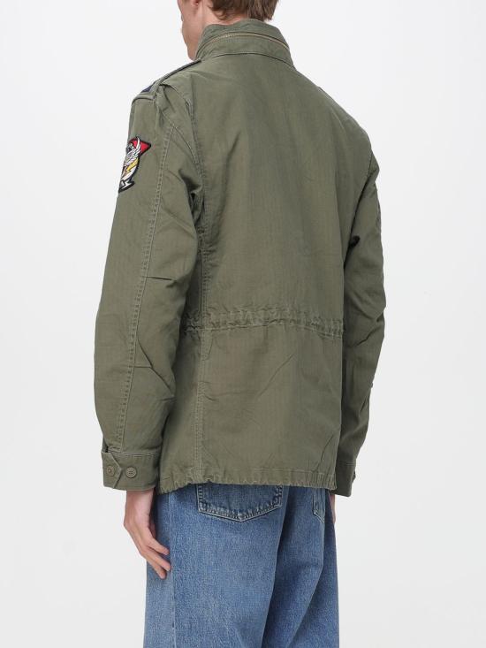 26SS 폴로 랄프로렌 로고 아이코닉 밀리터리 자켓 710961616 001 Green - POLO RALPH LAUREN