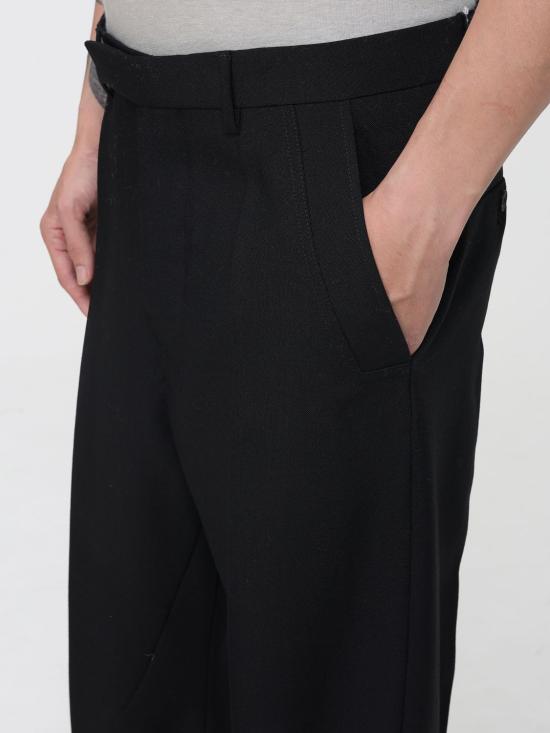 25FW 릭 오웬스 팬츠 RR02E1352WGP 09 Black - RICK OWENS