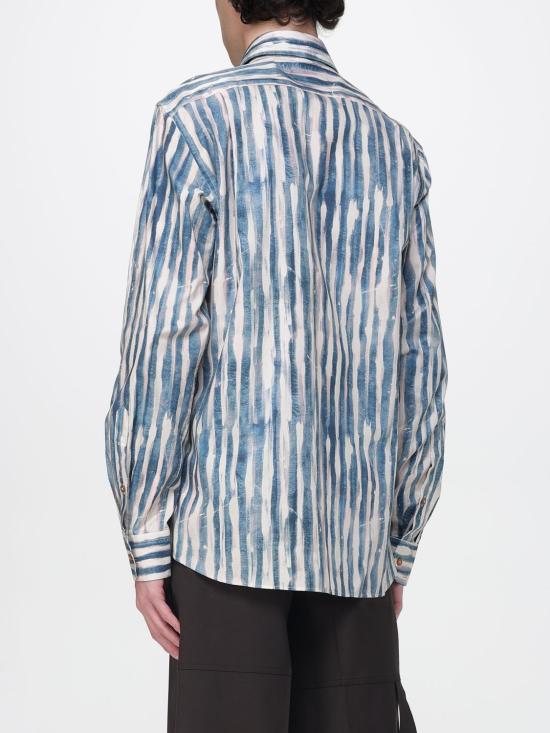 25FW 비비안웨스트우드 셔츠 24010005W018R A306 Blue - VIVIENNE WESTWOOD