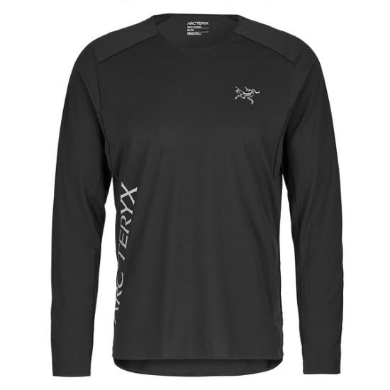 25FW 아크테릭스 트레이닝 티셔츠 ATPFM10255BLK BLACK DOM