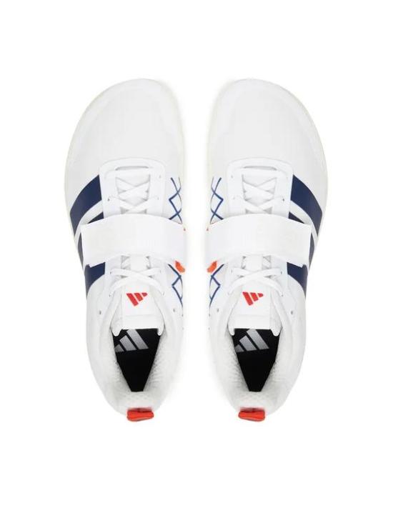  아디다스 스니커즈 JP9868 Cloud White Dark Blue Royal Blue DOM - ADIDAS
