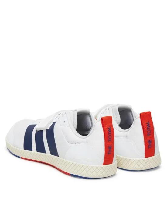  아디다스 스니커즈 JP9868 Cloud White Dark Blue Royal Blue DOM - ADIDAS