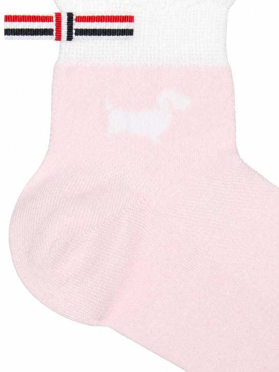 26SS 톰브라운 양말 FAS240AY3011 642 LIGHT PINK - THOM BROWNE