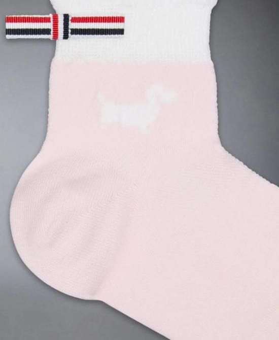 26SS 톰브라운 양말 FAS240AY3011 642 LIGHT PINK - THOM BROWNE