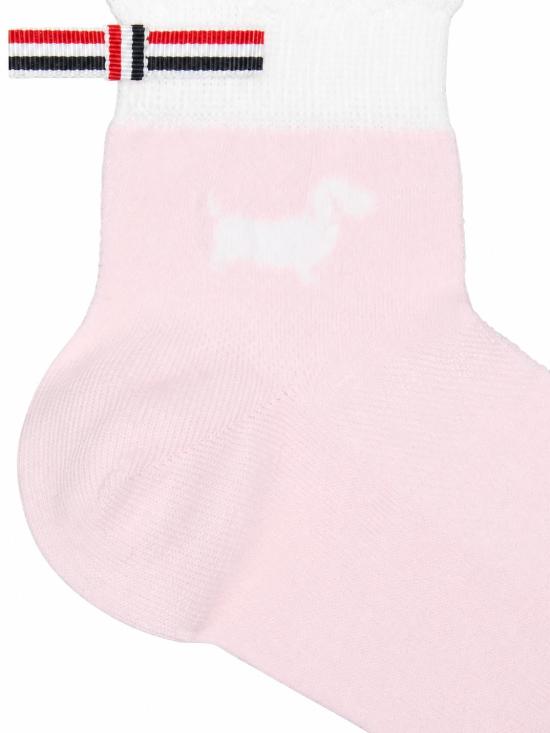 26SS 톰브라운 양말 FAS240AY3011 642 LIGHT PINK - THOM BROWNE
