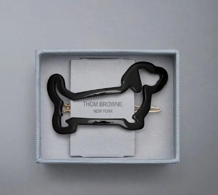 26SS 톰브라운 헤어 액세서리 FHA013AG0002 001 BLACK