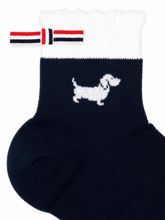 26SS 톰브라운 양말 FAS240AY3011 415 NAVY - THOM BROWNE