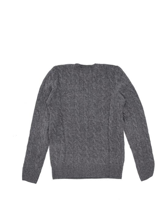 25FW 랄프 로렌 스웨터 211971865501 FLANNEL GREY HEATHER - RALPH LAUREN