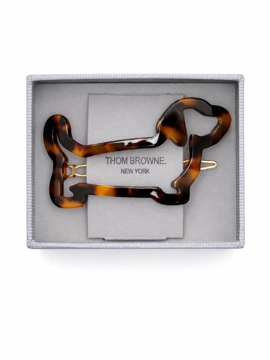 26SS 톰브라운 헤어 액세서리 FHA013AG0002 210 BROWN - THOM BROWNE
