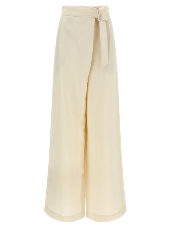 26SS 브루넬로 쿠치넬리 스트레이트 팬츠 MH126P9207C579 White