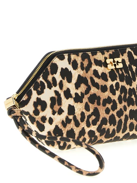 26SS 가니 뷰티 케이스 B3010040859 Brown - GANNI